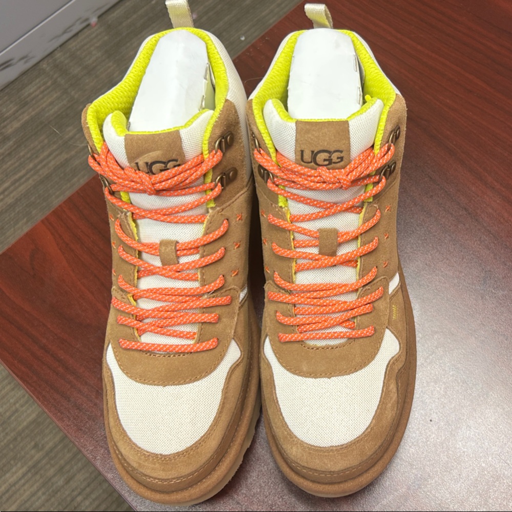 UGG Women's Tan and Orange High-Top Sneakers